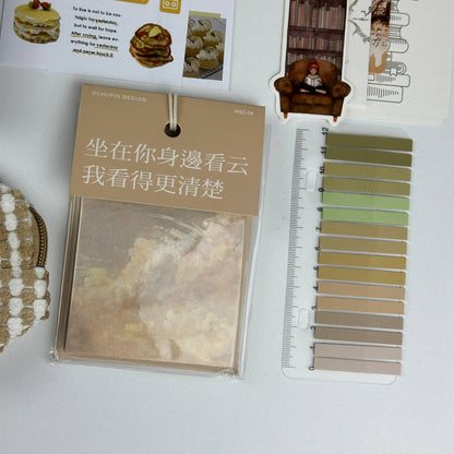 Cocoa Pearl Box | Brown Stationery Gift Set