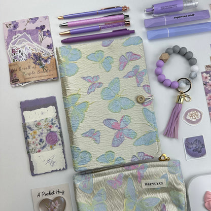 Lavender Butterfly Box