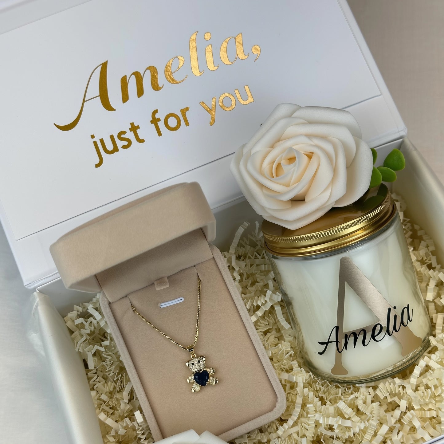Velura Teddy Charm Box