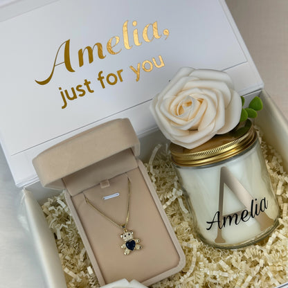 Velura Teddy Charm Box