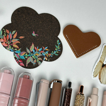 Midnight Bloom Box | Dark Floral Stationery Gift Set