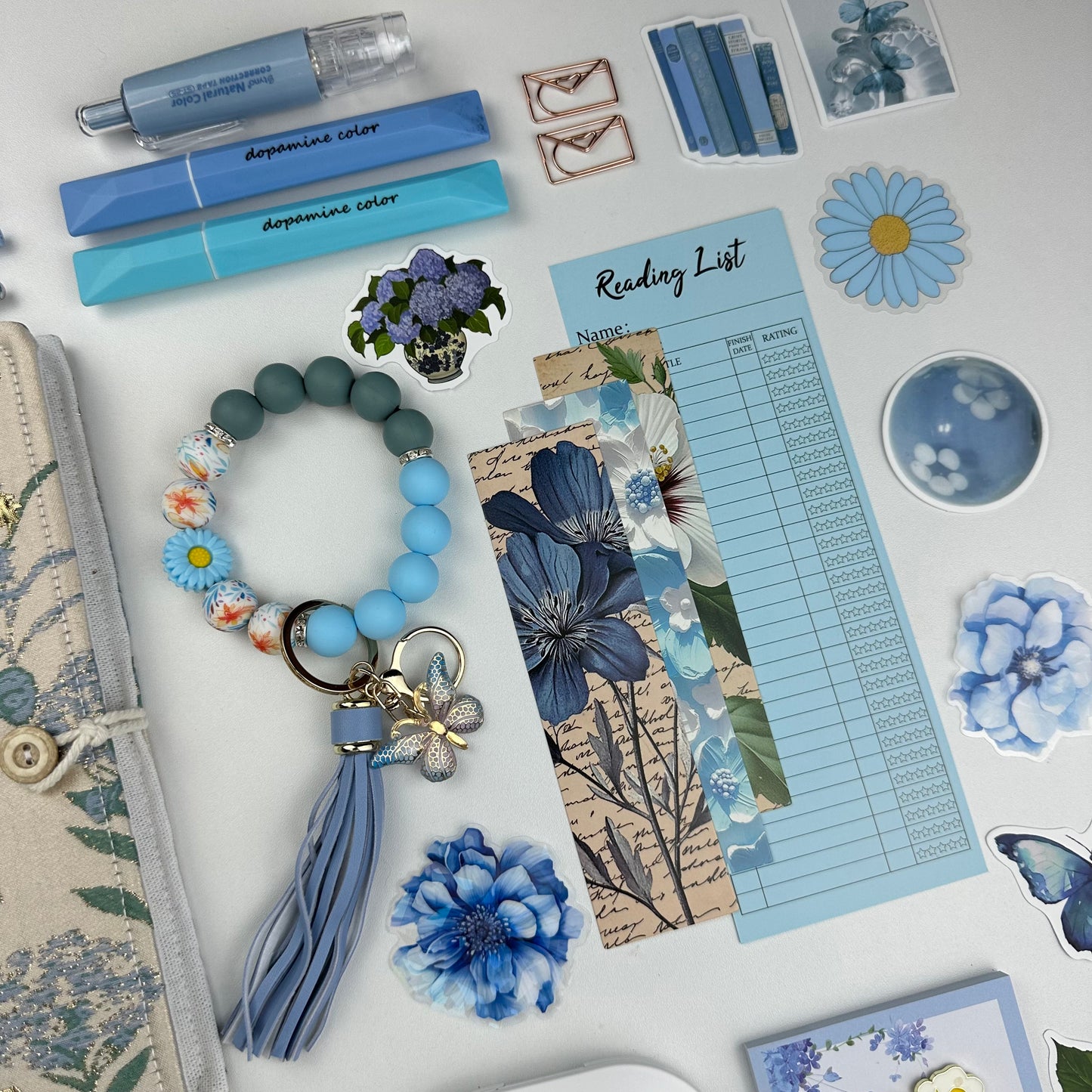 Blue Wildflower Box