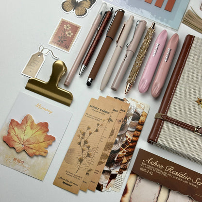 Maple Mocha Box | Autumn Stationery Gift Set