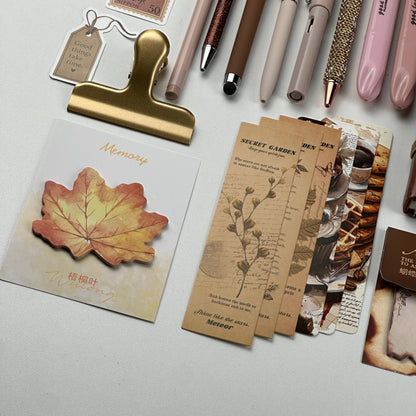 Maple Mocha Box | Autumn Stationery Gift Set