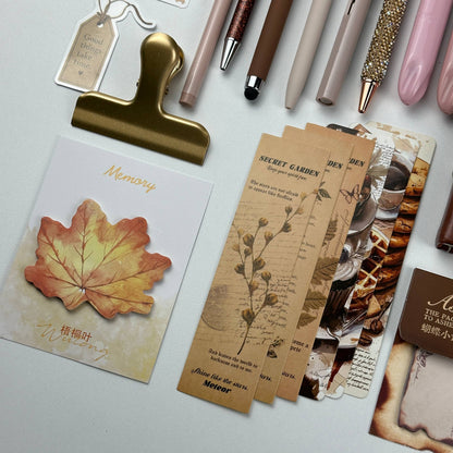 Maple Mocha Box | Autumn Stationery Gift Set