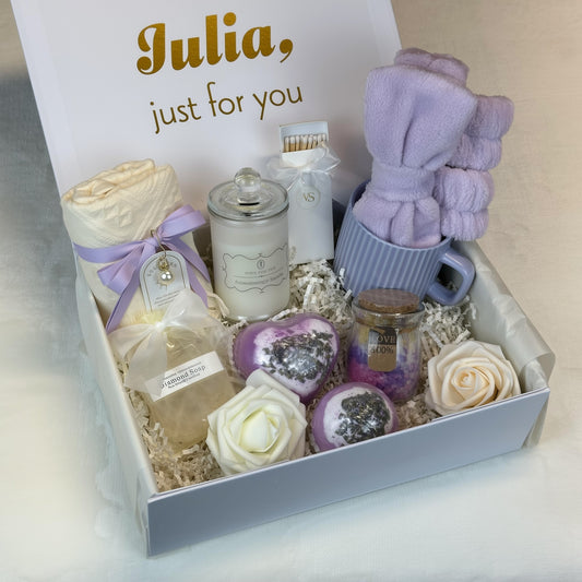 Velura Soft Lavender Box