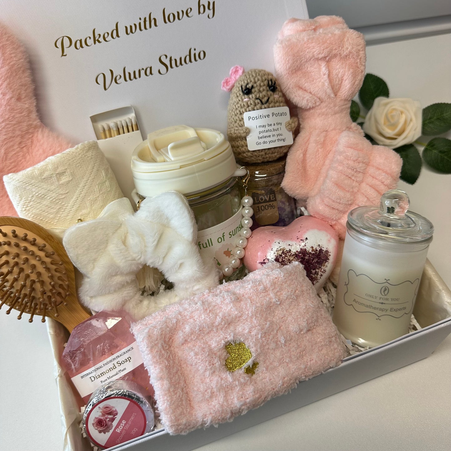 Velura Rose Cloud Box