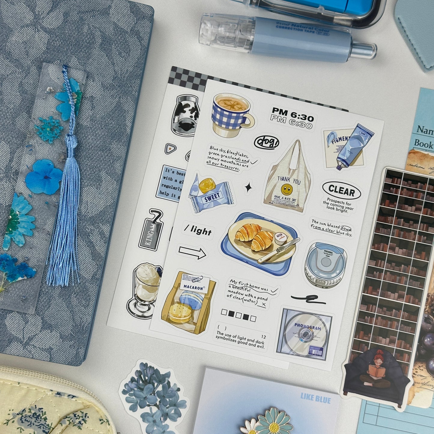 Blue Blossom Box