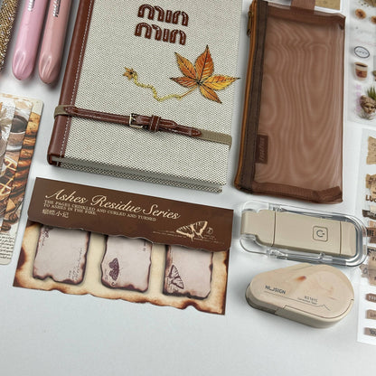 Maple Mocha Box | Autumn Stationery Gift Set