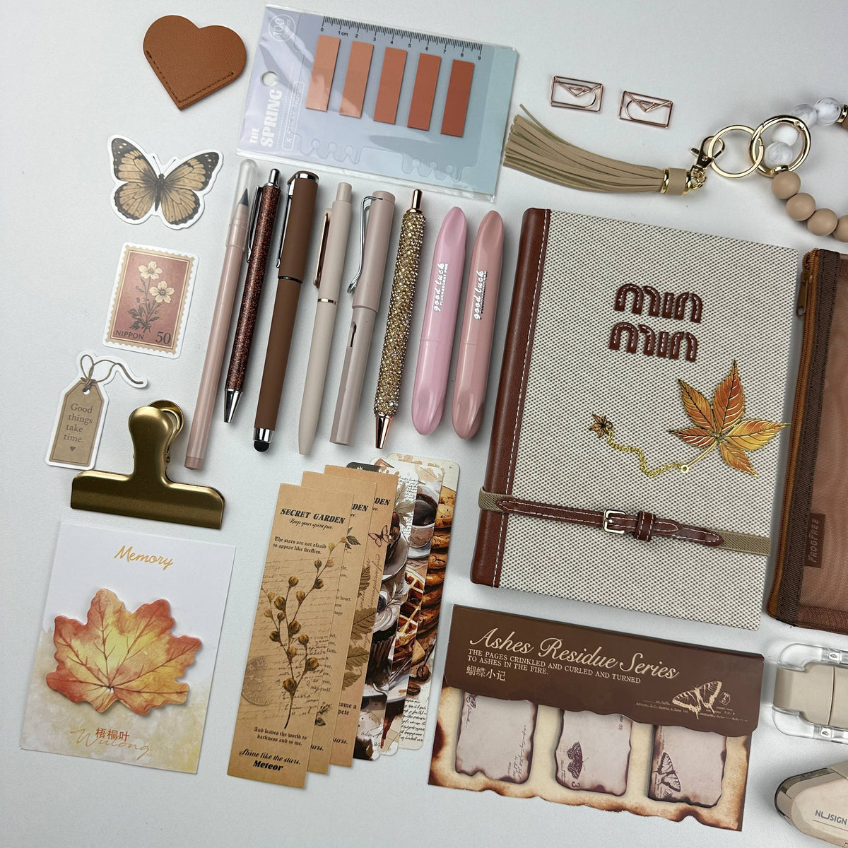 Maple Mocha Box | Autumn Stationery Gift Set