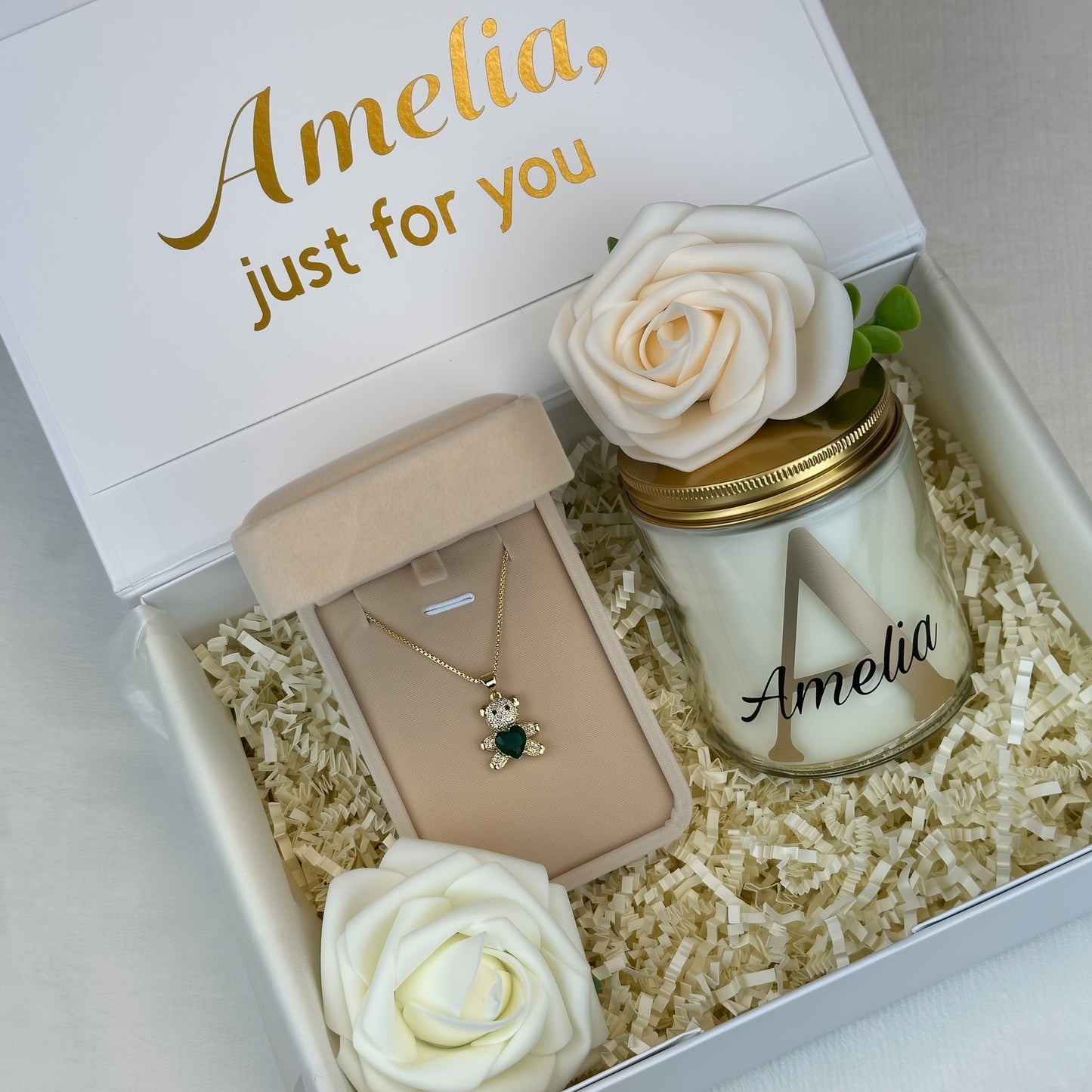 Velura Teddy Charm Box