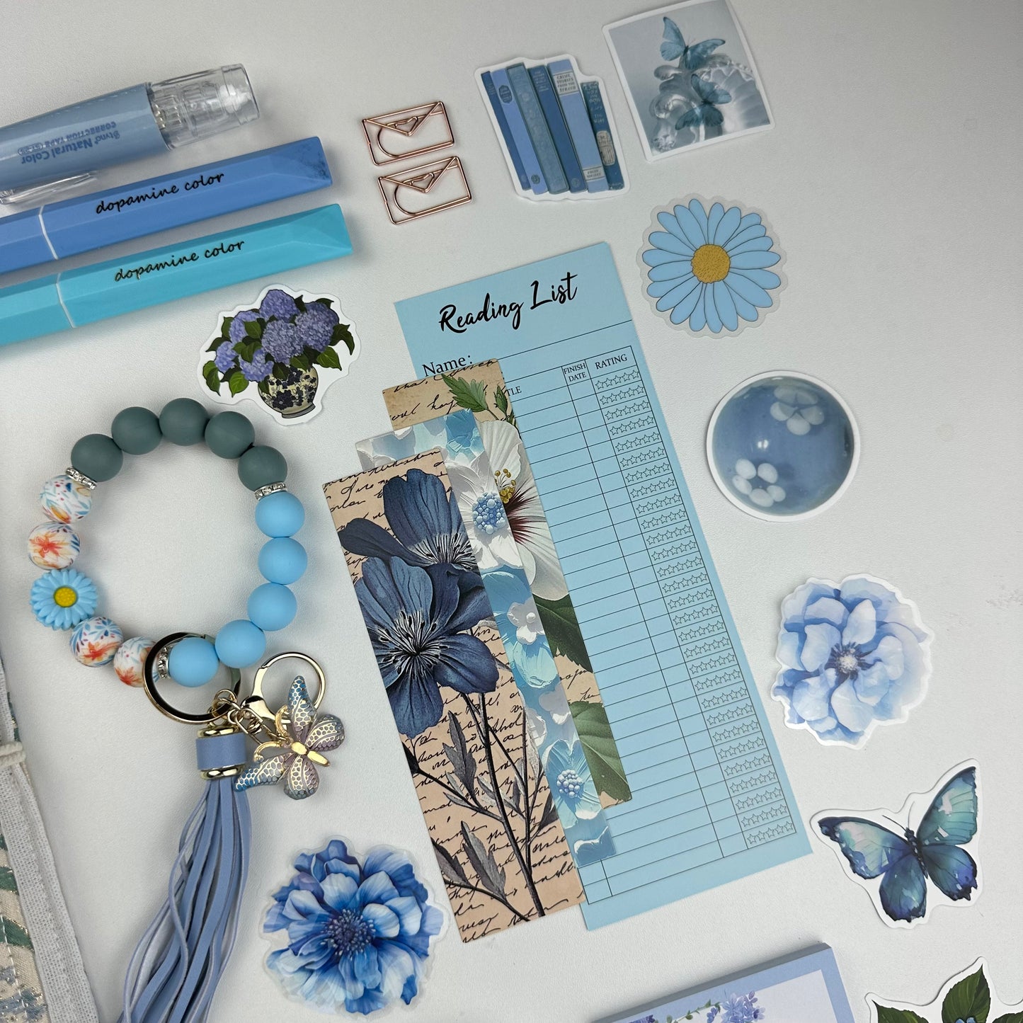Blue Wildflower Box