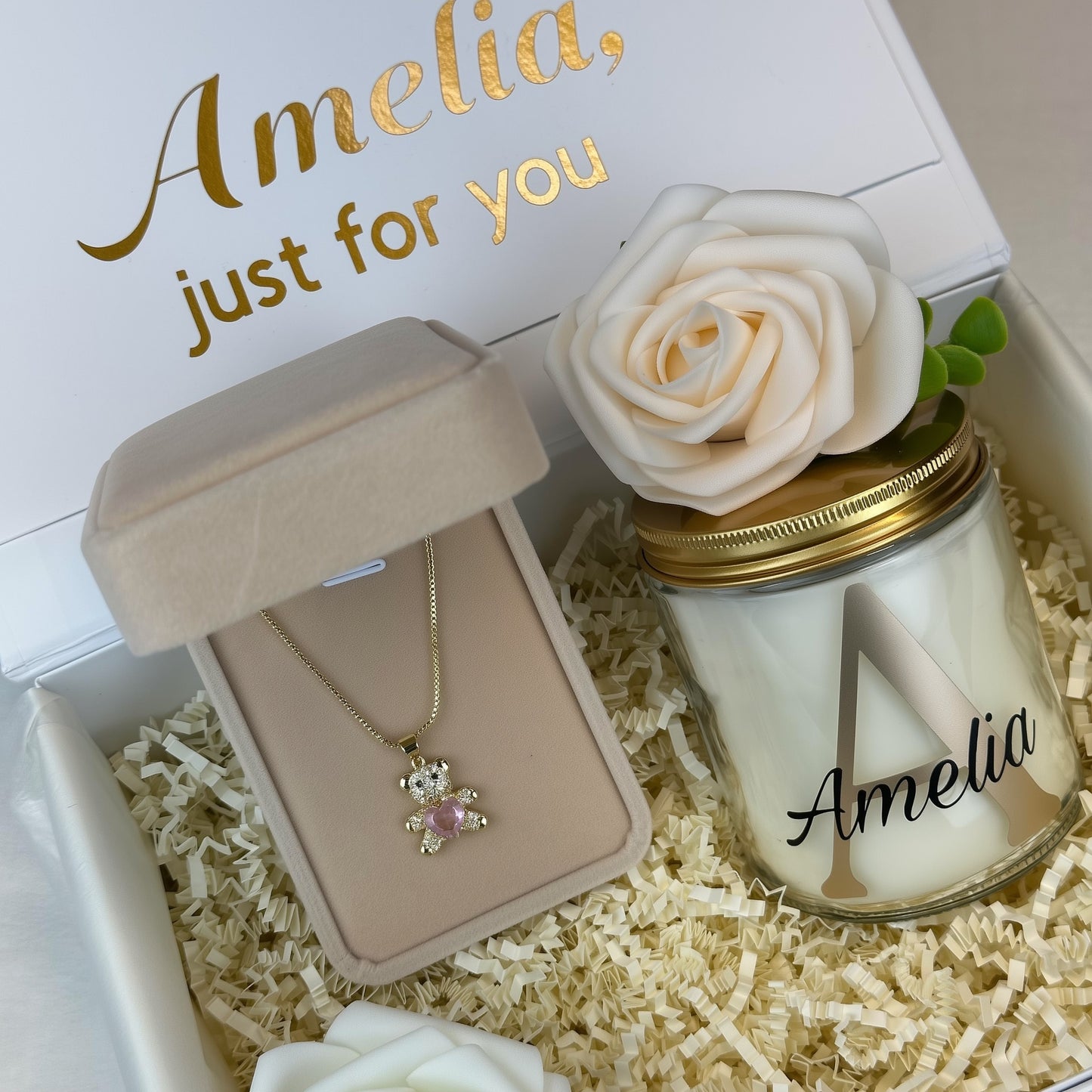Velura Teddy Charm Box