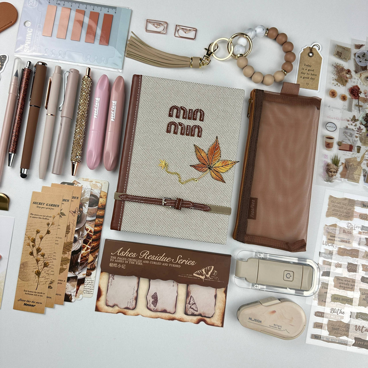 Maple Mocha Box | Autumn Stationery Gift Set