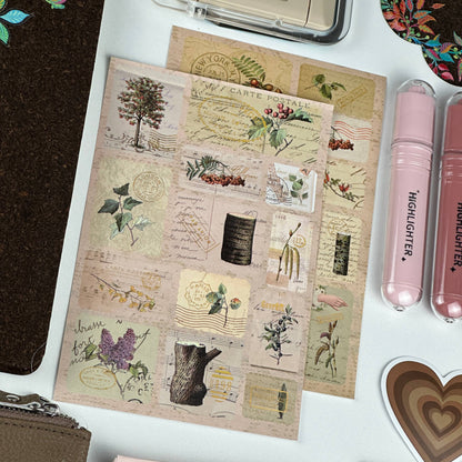 Midnight Bloom Box | Dark Floral Stationery Gift Set