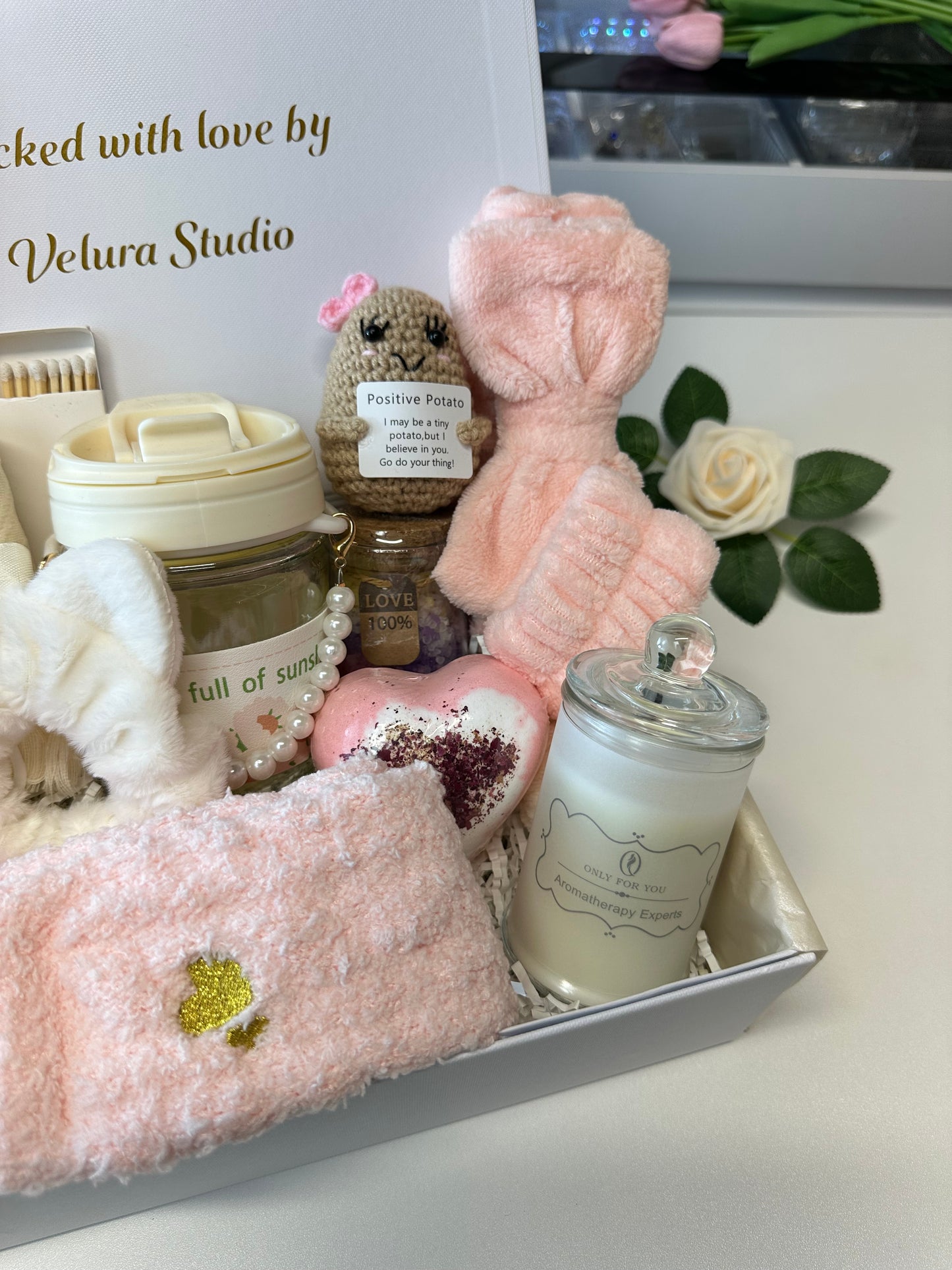 Velura Rose Cloud Box