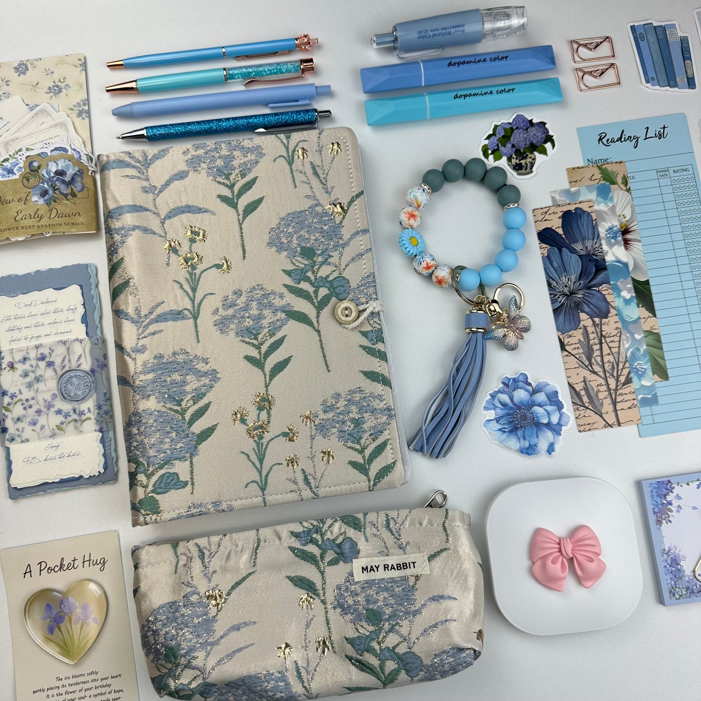 Blue Wildflower Box