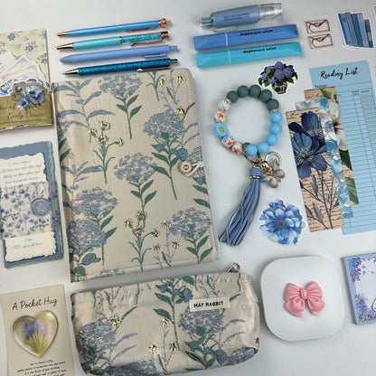 Blue Wildflower Box