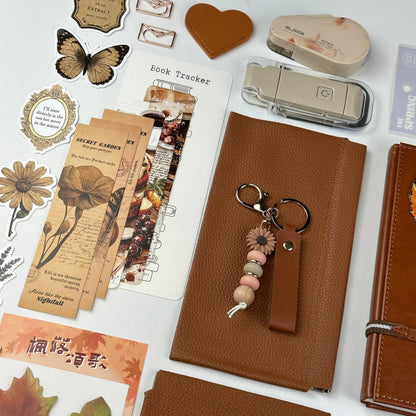 Amber Leaves Box | Autumn Stationery Gift Set