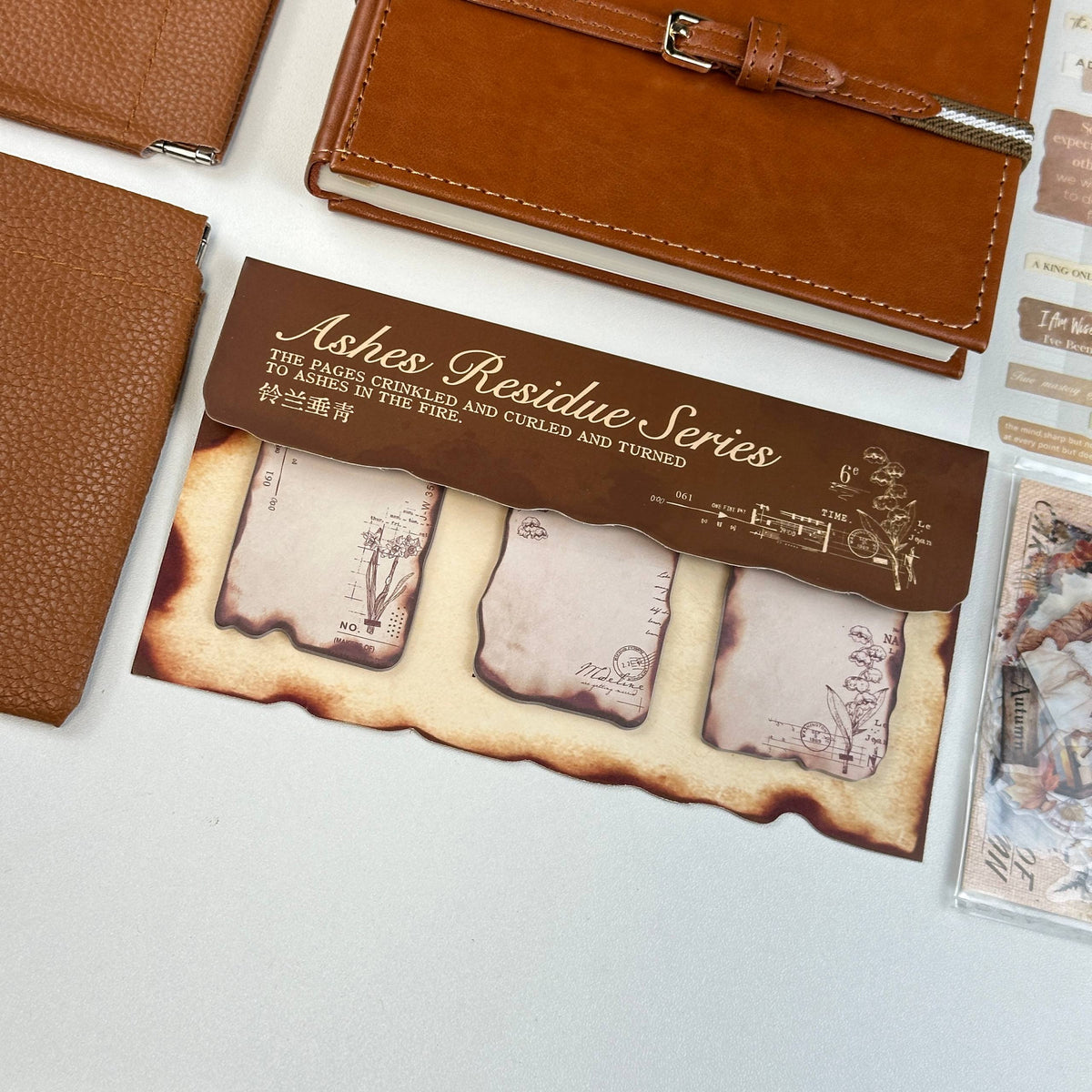 Amber Leaves Box | Autumn Stationery Gift Set