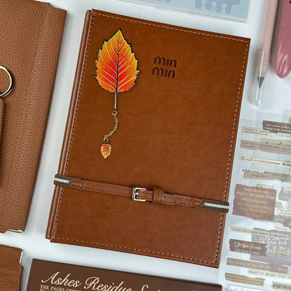 Amber Leaves Box | Autumn Stationery Gift Set