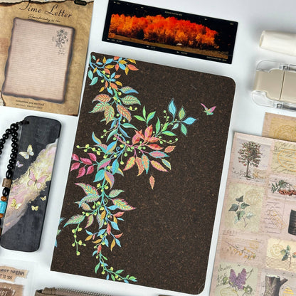 Midnight Bloom Box | Dark Floral Stationery Gift Set