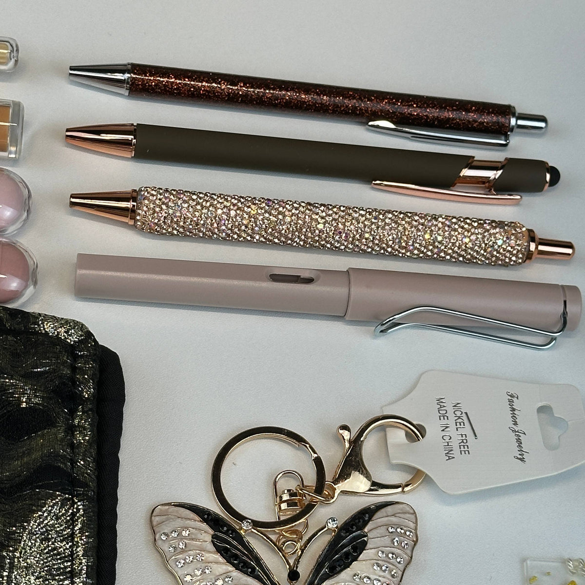 Gilded Midnight Box | Black and Gold Stationery Gift Set