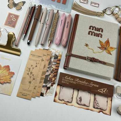 Maple Mocha Box | Autumn Stationery Gift Set