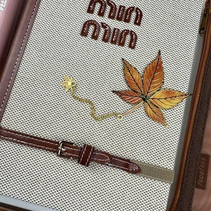 Maple Mocha Box | Autumn Stationery Gift Set