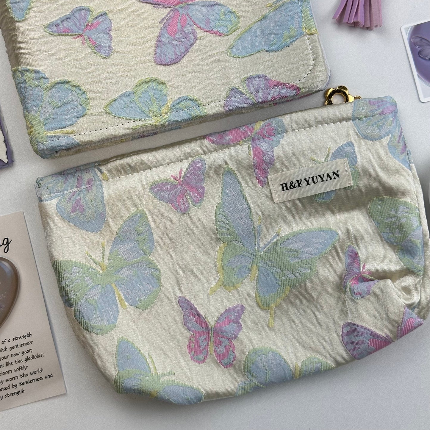 Lavender Butterfly Box