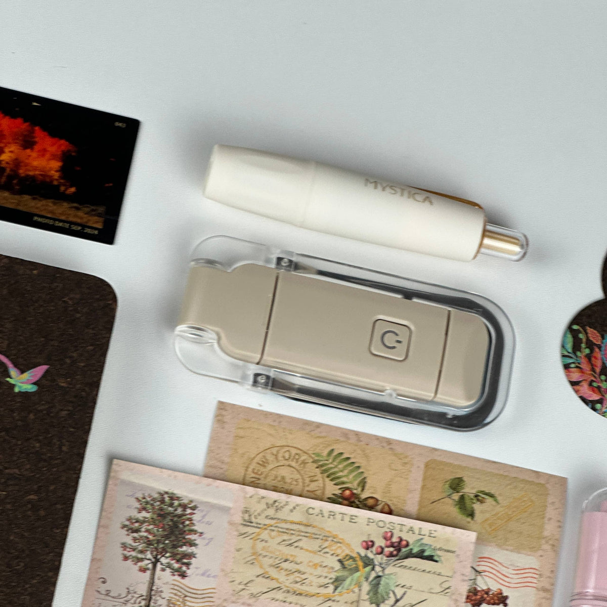 Midnight Bloom Box | Dark Floral Stationery Gift Set