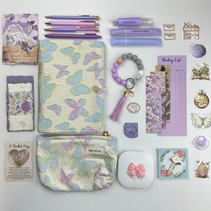 Lavender Butterfly Box