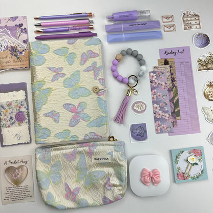 Lavender Butterfly Box