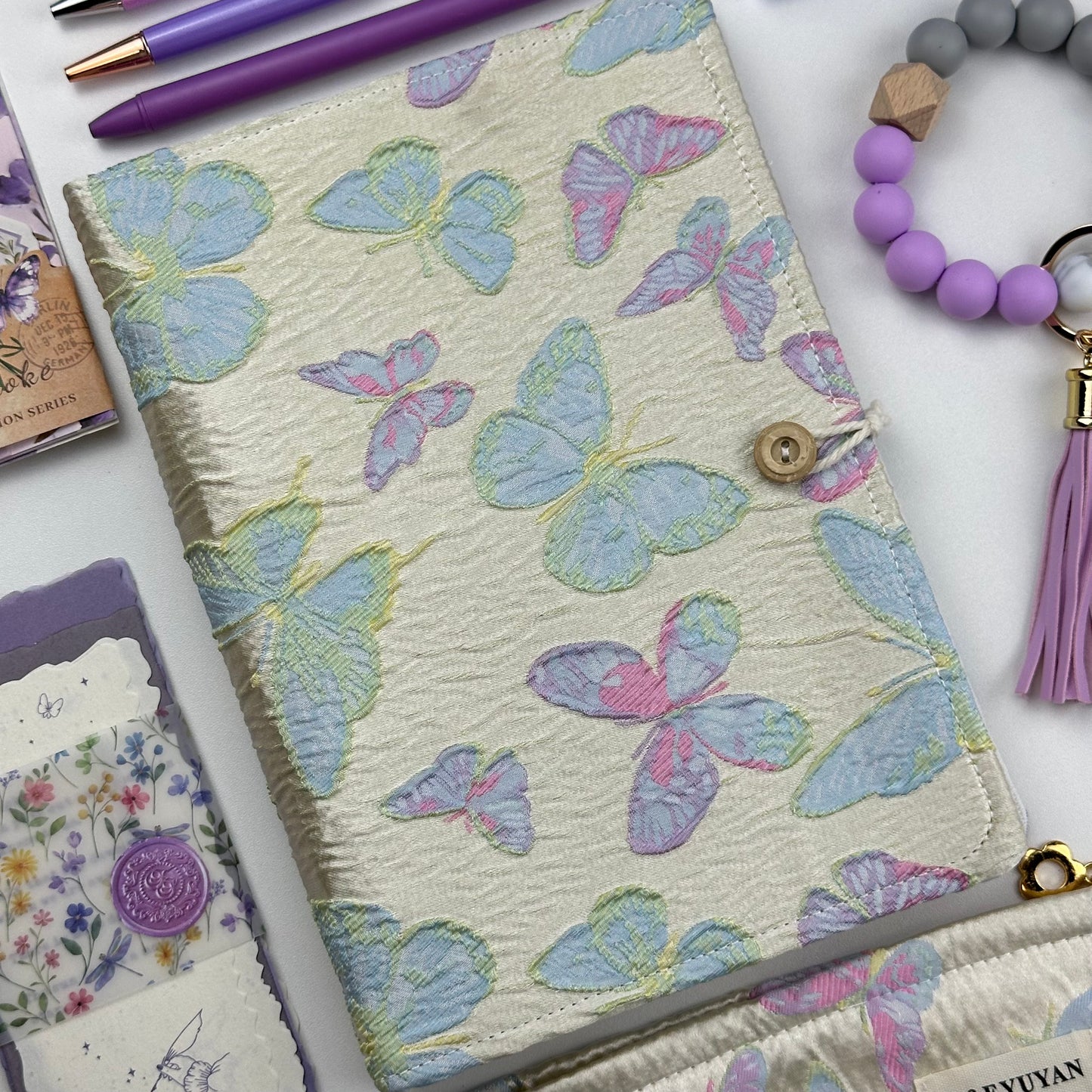 Lavender Butterfly Box