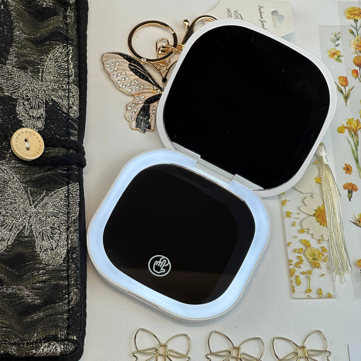 Gilded Midnight Box | Black and Gold Stationery Gift Set